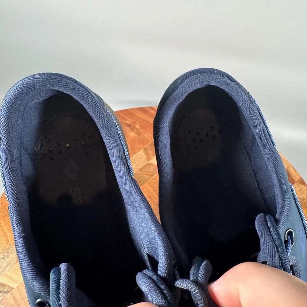 Sperry 7 Seas 3-Eye Mens Navy Blue Mesh Boat Shoe Sneaker 8.5 109155
